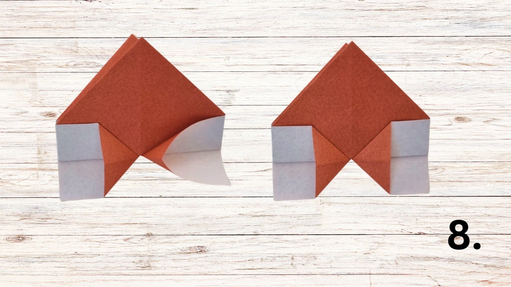 Schritt 8: Laschen öffnen