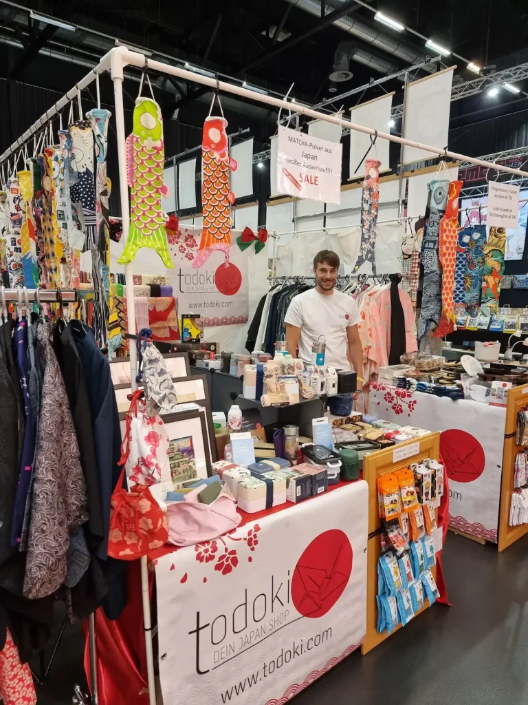 Der Stand von todoki auf der Animemesse Babelsberg 2024