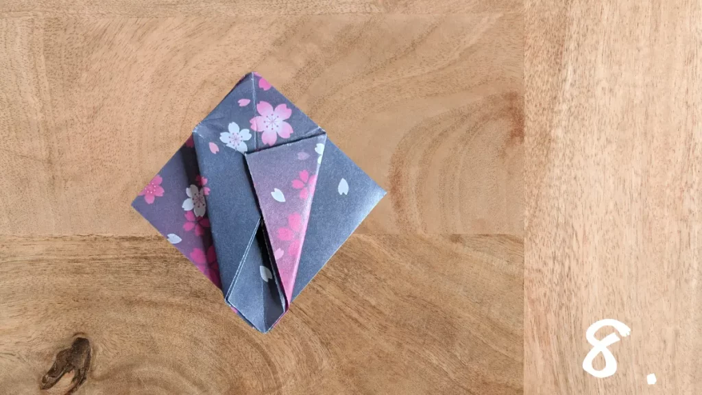 3D Origami Blütenblätter für Tulpenform anlegen