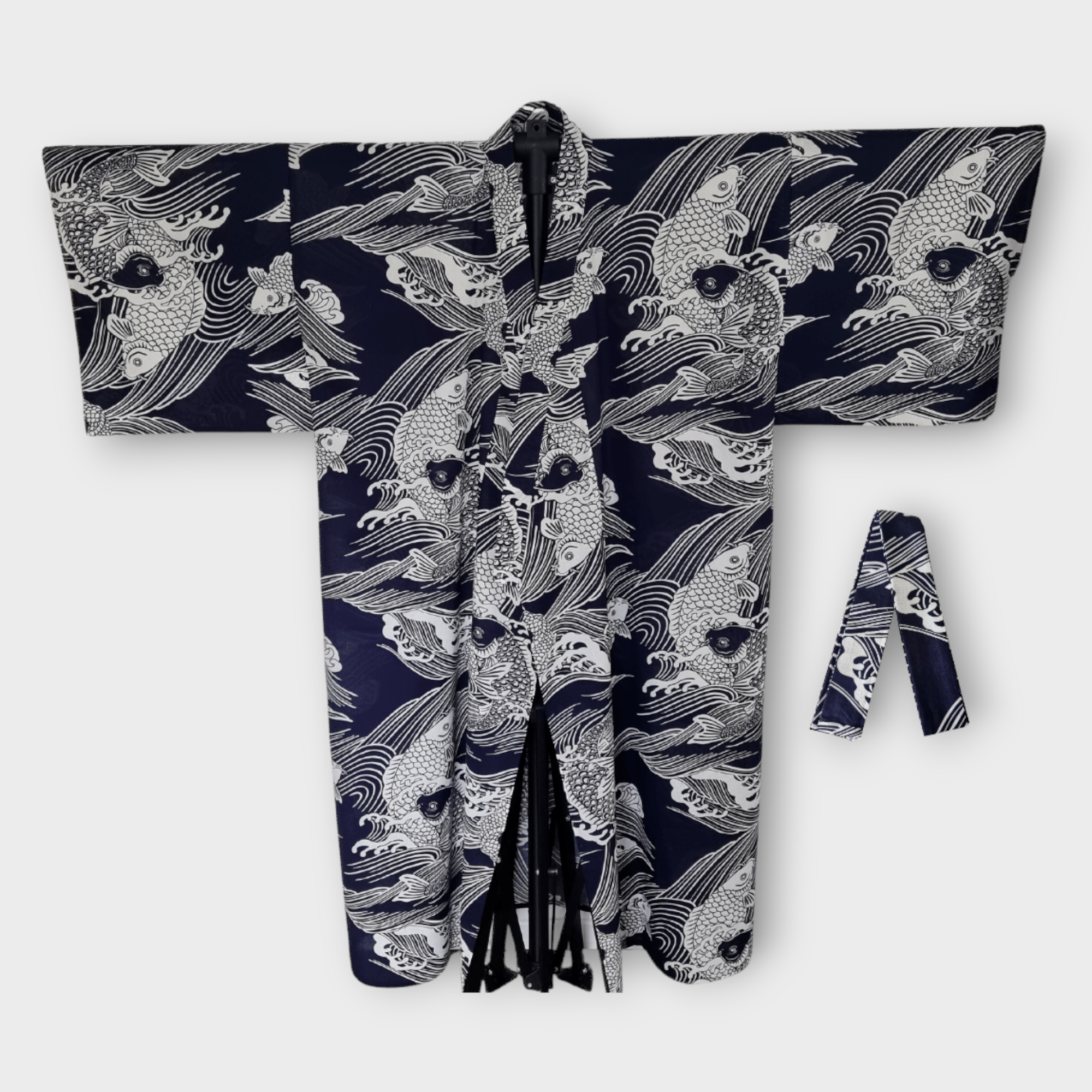 Plus Size Yukata Koi inkl. Obi