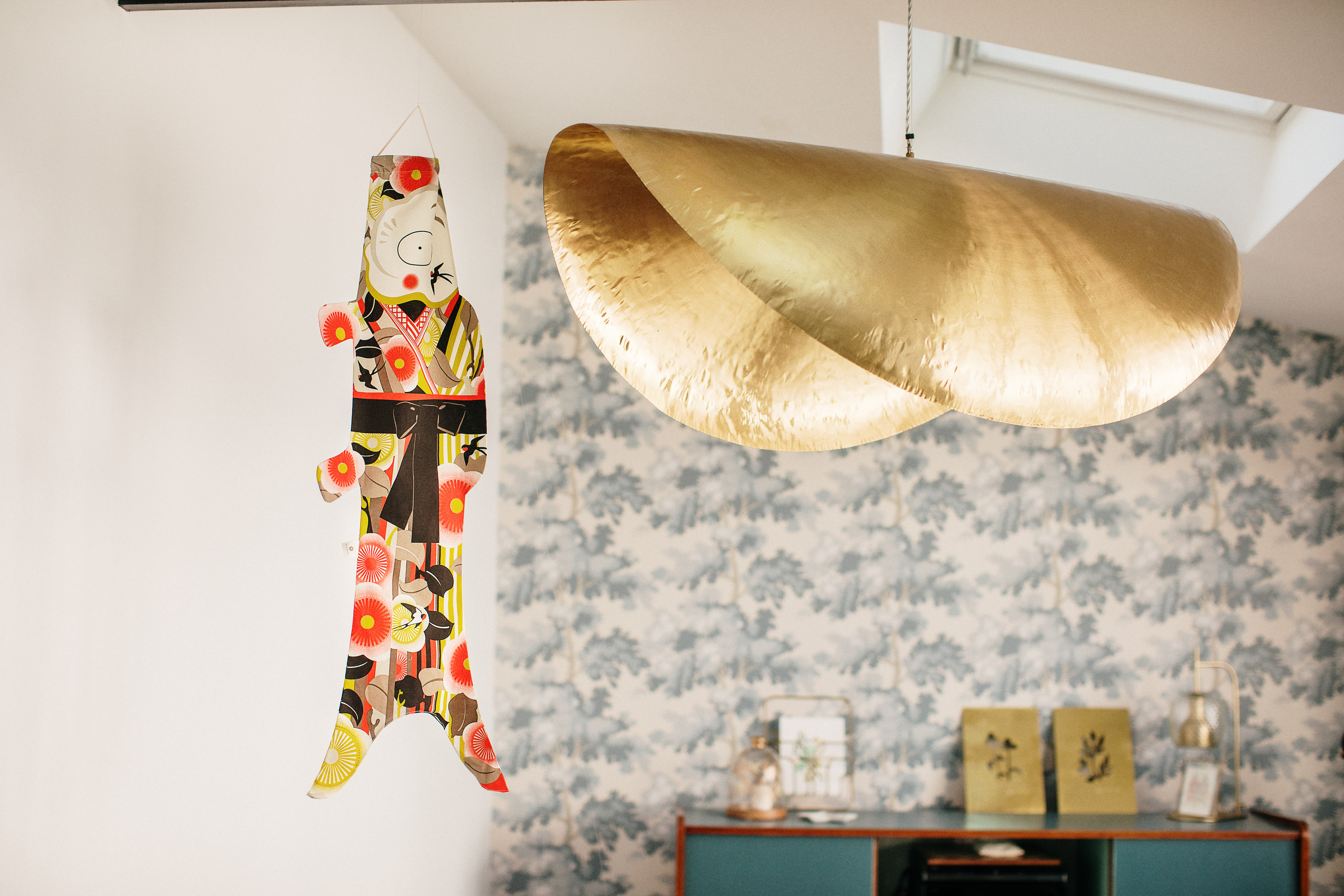 Koinobori Kimono Grösse M Bio Baumwolle 