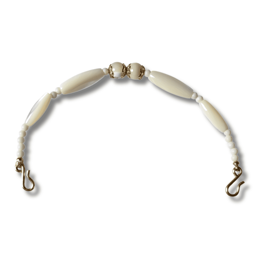 Haori Himo Kette Elfenbein