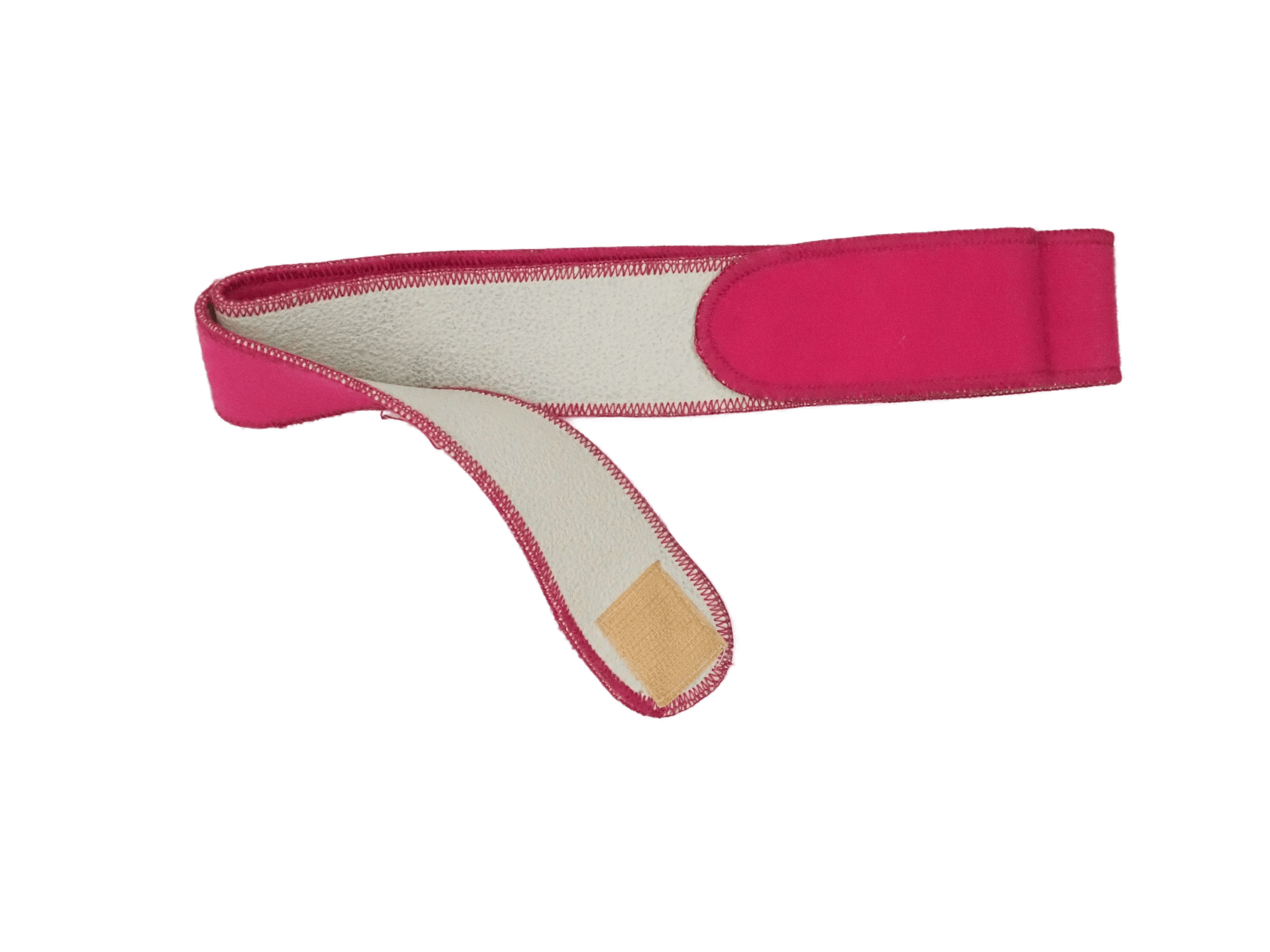 Datejime pink mit Klettverschluss