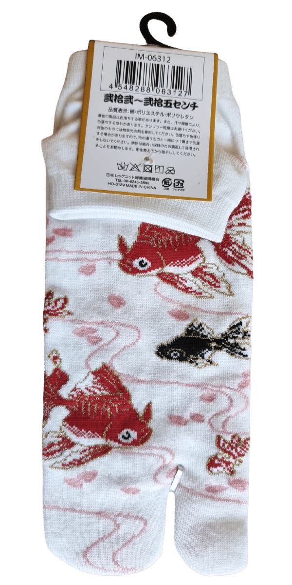 Tabi Socken Zehensocken Fische 36-39