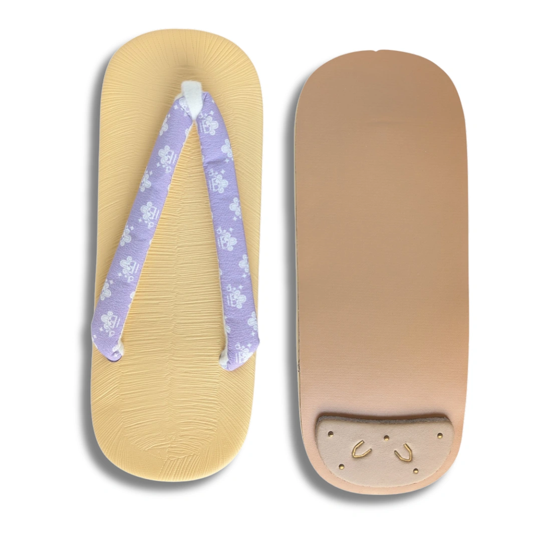 One Piece Zōri Sandalen lila