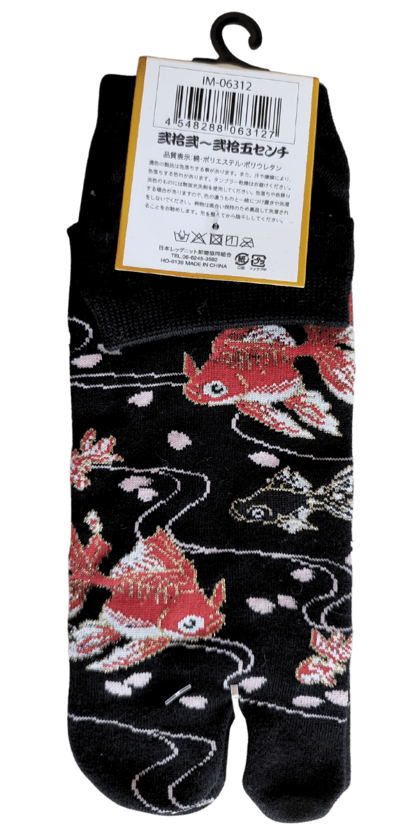 Tabi Socken Zehensocken Fische 36-39