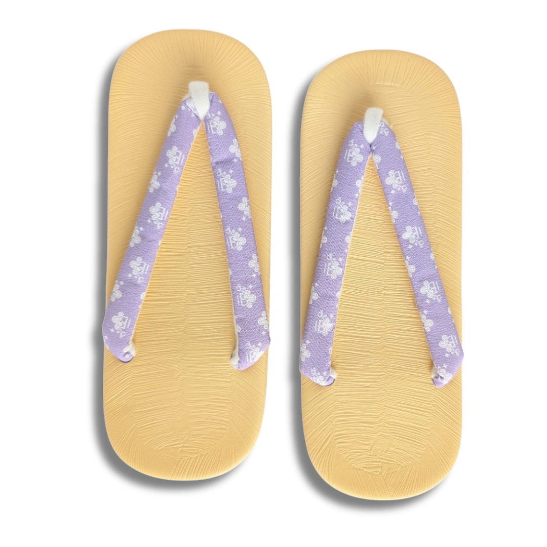 One Piece Zōri Sandalen lila