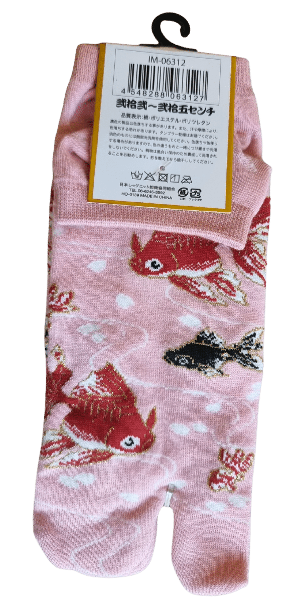 Tabi Socken Zehensocken Fische 36-39