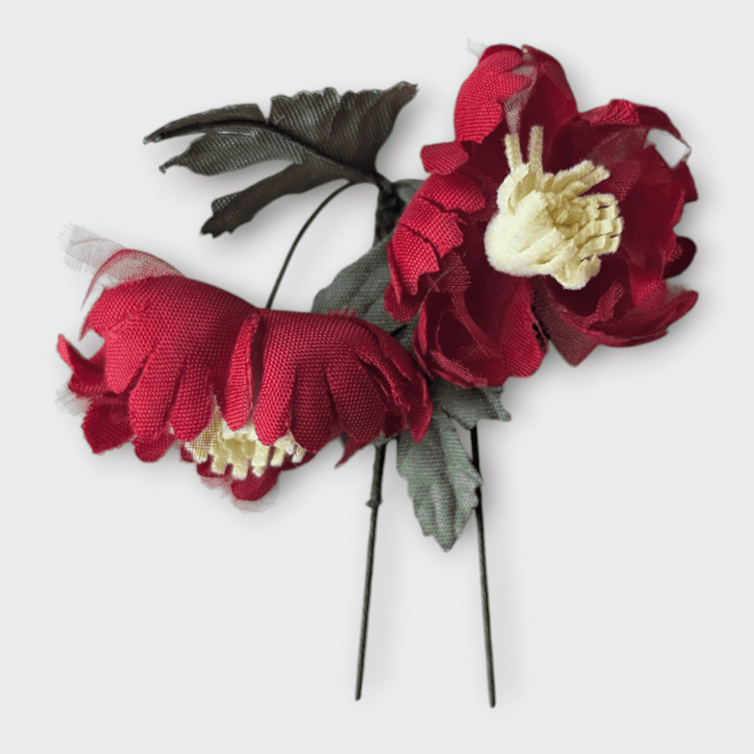 Vintage Kanzashi Set 3-teilig Vintage Kanzashi Set 3-teilig