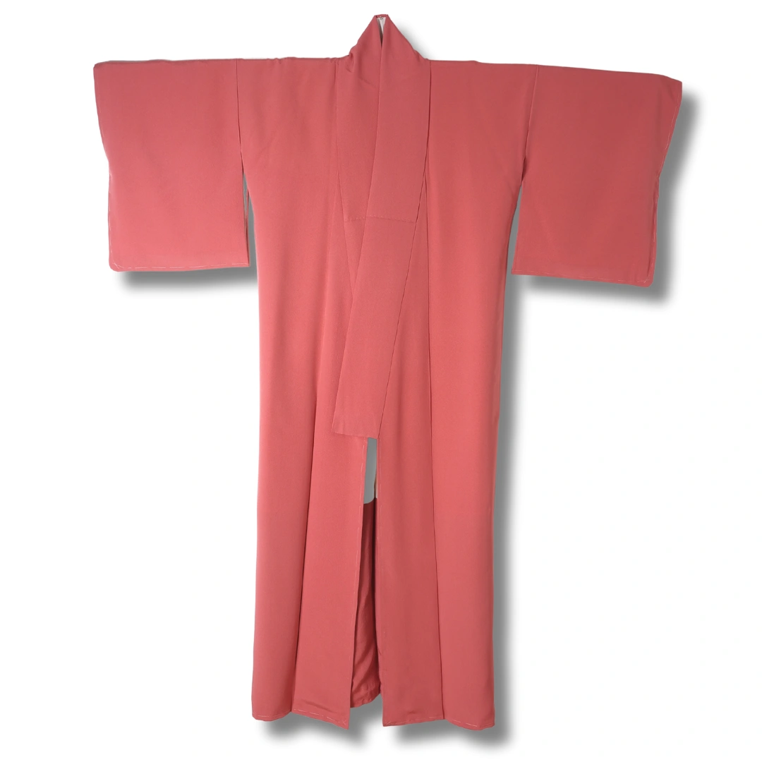 Iromuji Kimono in Dunkelrosa 