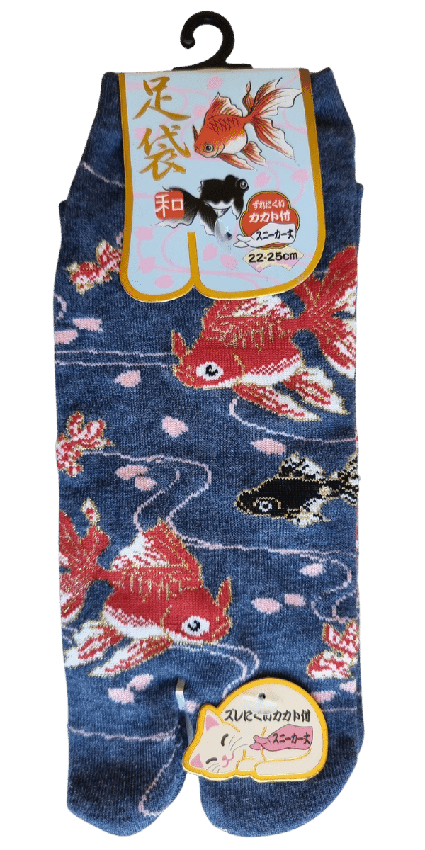 Tabi Socken Zehensocken Fische 36-39