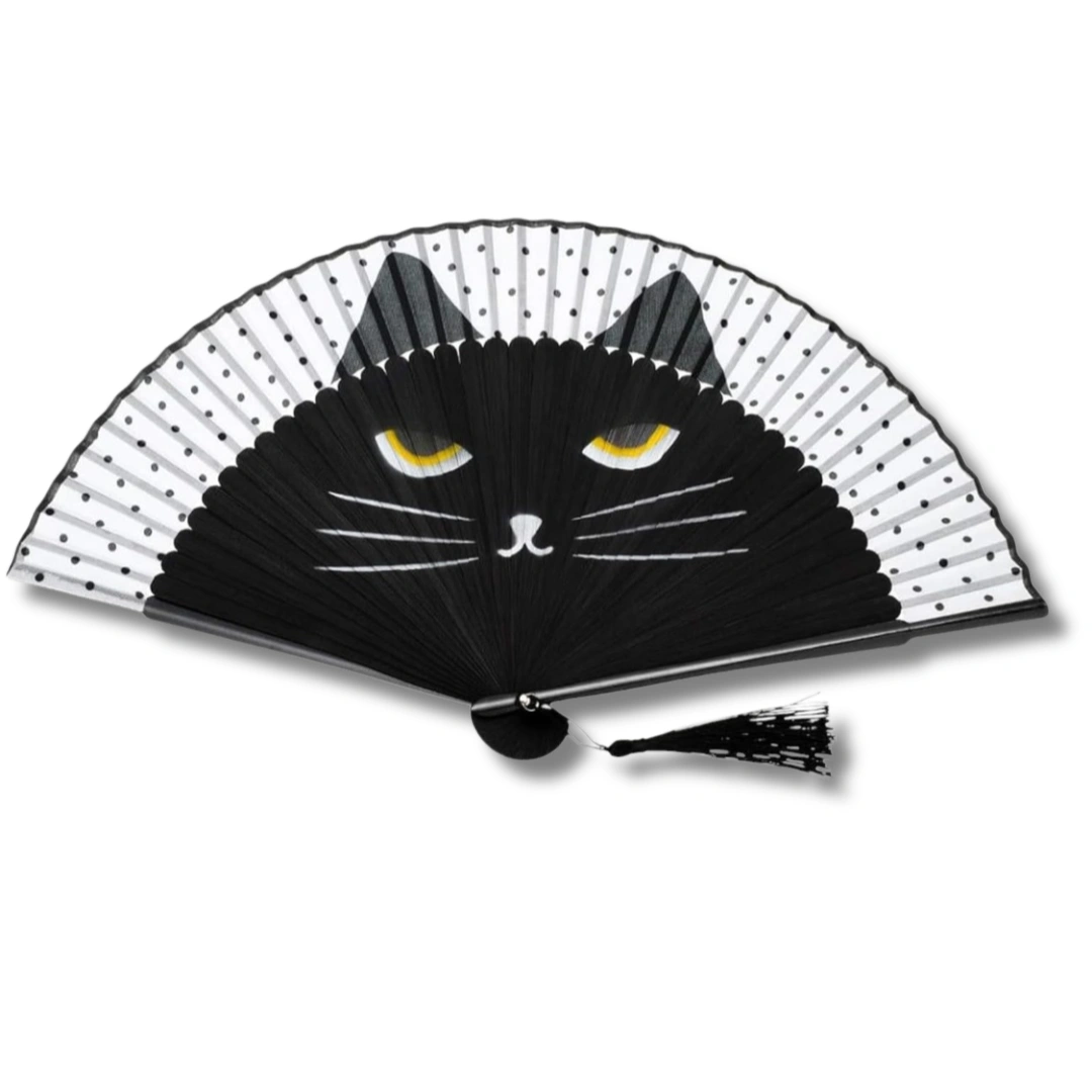 Sensu Fächer Katzenmuster