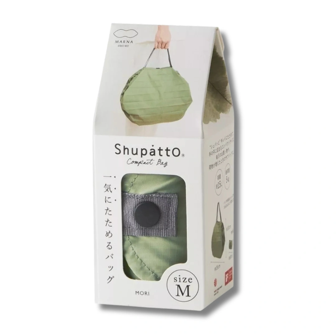 Shupatto faltbare Einkaufstasche Forest (Mori) M