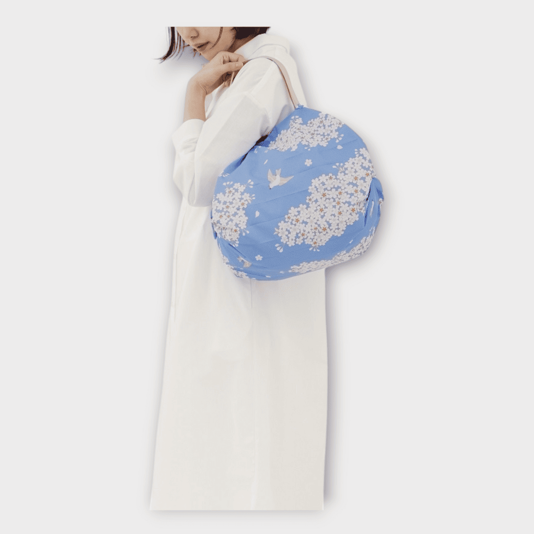 Shupatto faltbare Tasche Hana Ni Tori Gr. M