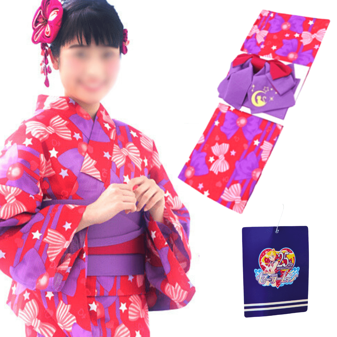 Sailor Mars Kimono Yukata Set