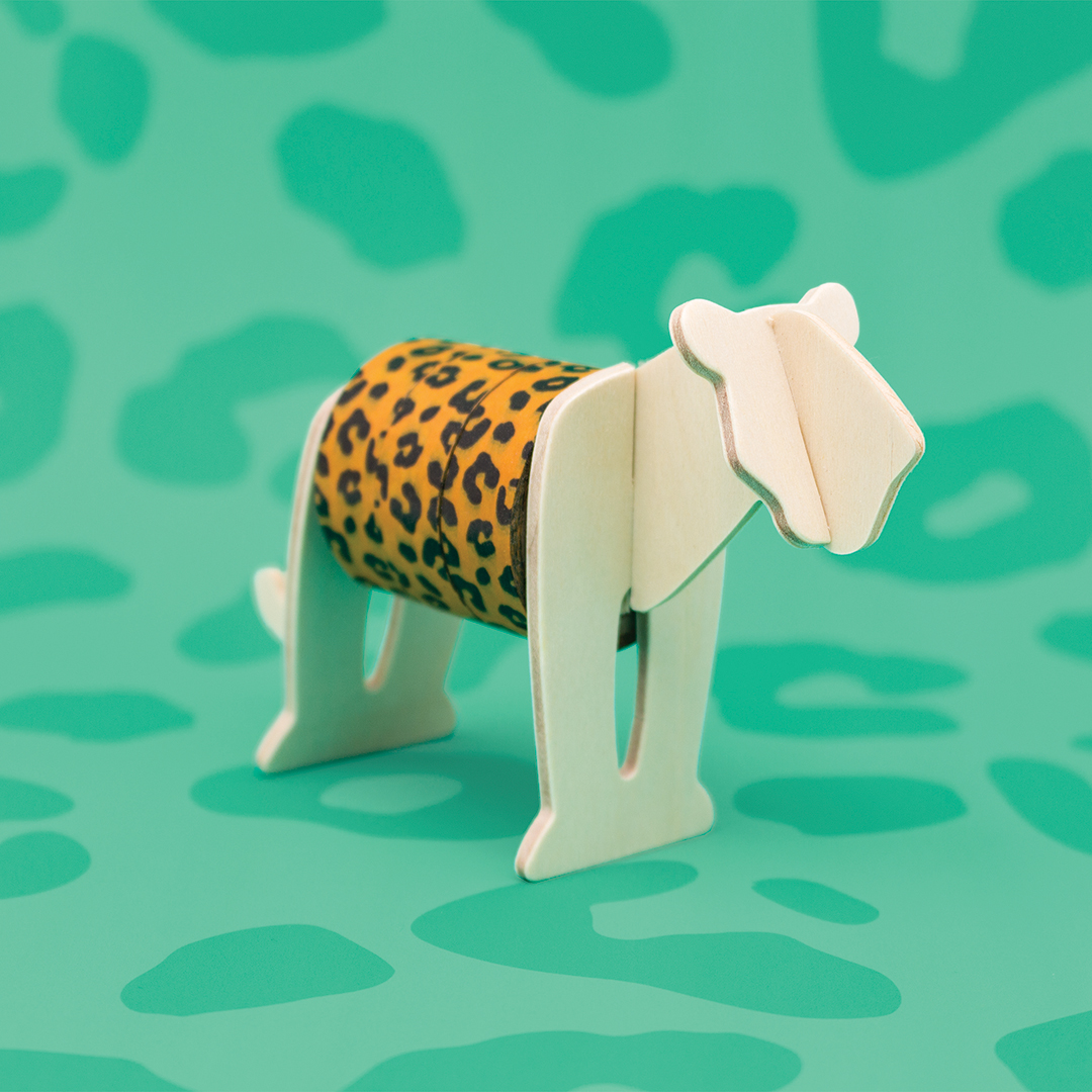 Washi Tape Leopard 