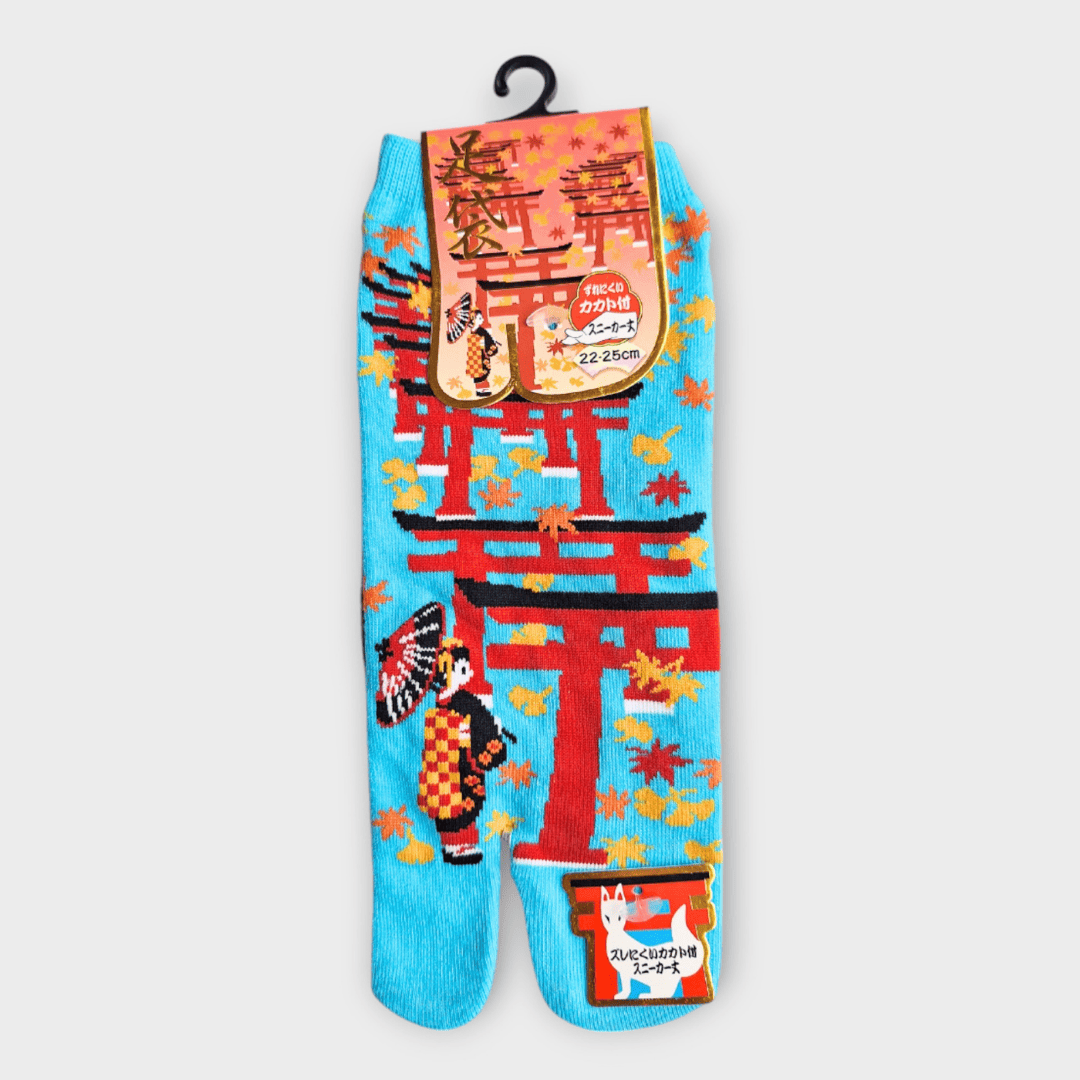 Kurze Tabi Socken Zehensocken Fushimi Inari-Taisha 36-39